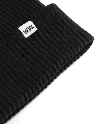 Wood Wood - WWEddie Beanie - Black 